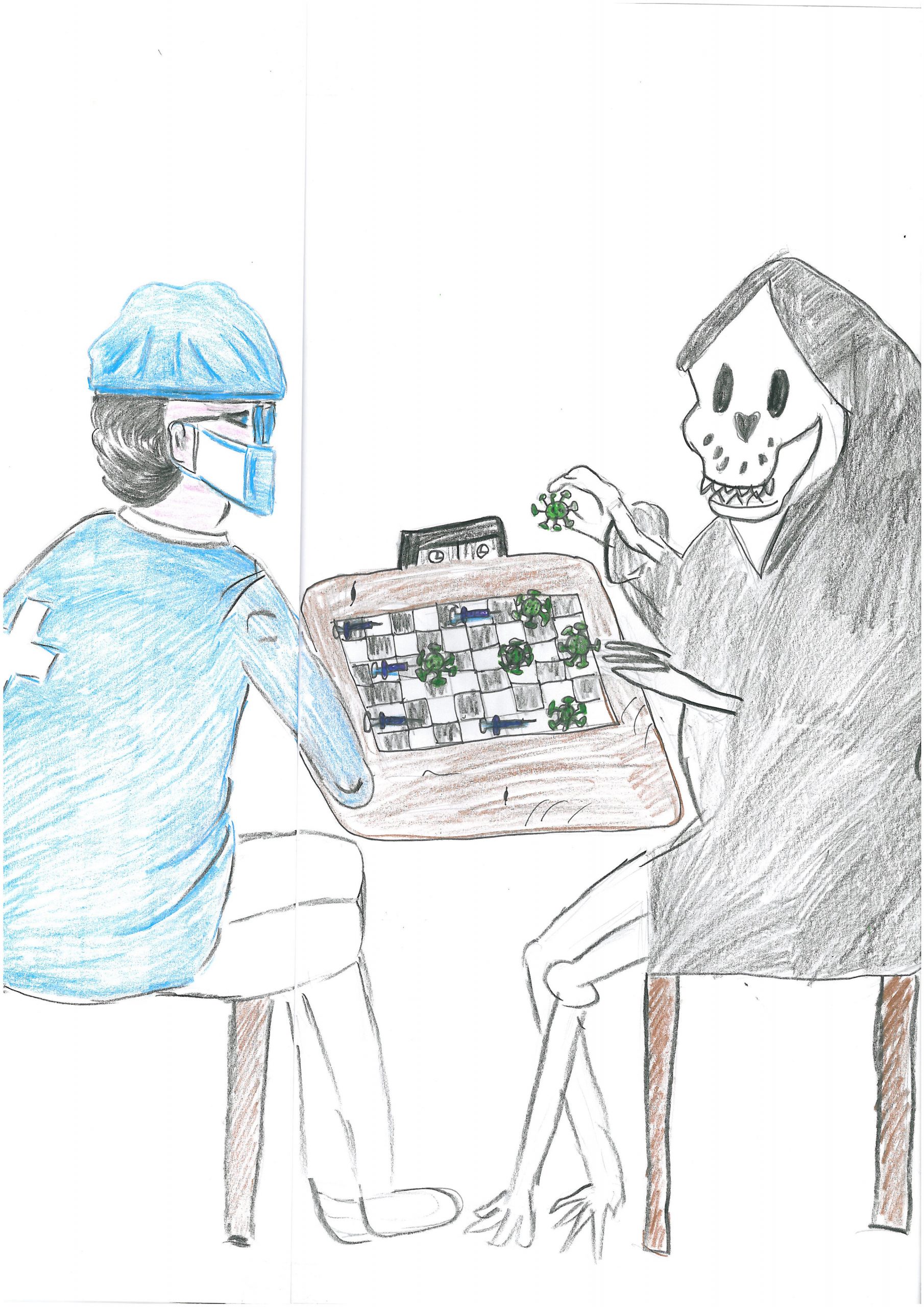 Partie šachů se smrtí